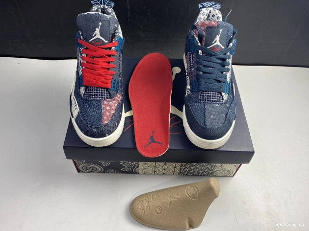 Cheap SE Air Retro CW0898-400 4 Jordan Sashiko 0822